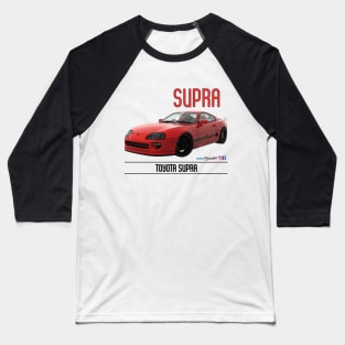 Supra Drift Red Baseball T-Shirt